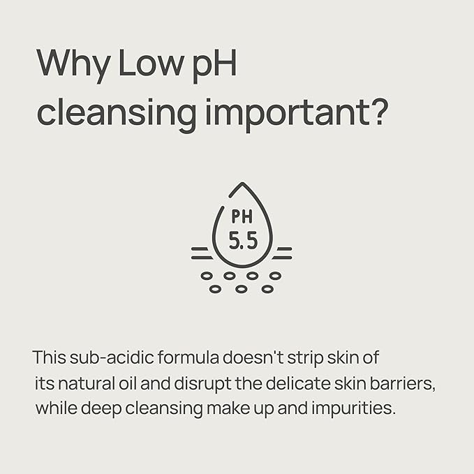 Vegan Low pH Foaming Oil Cleanser