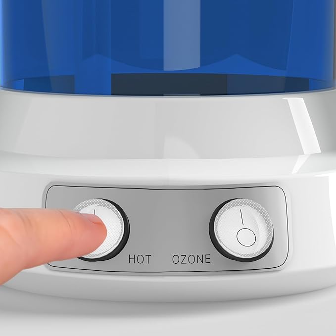 Facial Steamer, Face Steamer for Esthetician and Nano Ionic Portable Ozone Hair Steamer, Professional Facial Steamer for Home Facial Spa(White)