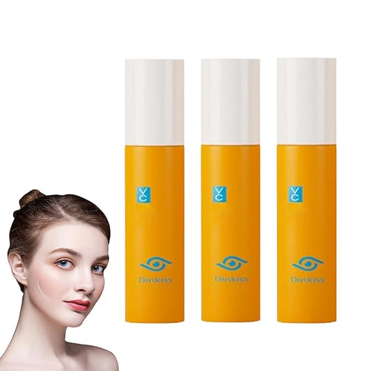 Dinkiss Lutein Eye Essence Oil, Vitamin C Lutein Eye Essence Oil, Improve Bags and Dark Circles, for Women Men (1, 3 pcs)