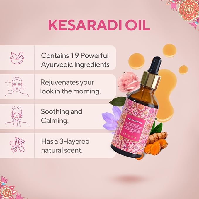 The Ayurveda Experience Day & Night Face Oils for Visibly Glowing Skin | 100% Natural Skincare | 1.69 fl oz (each)