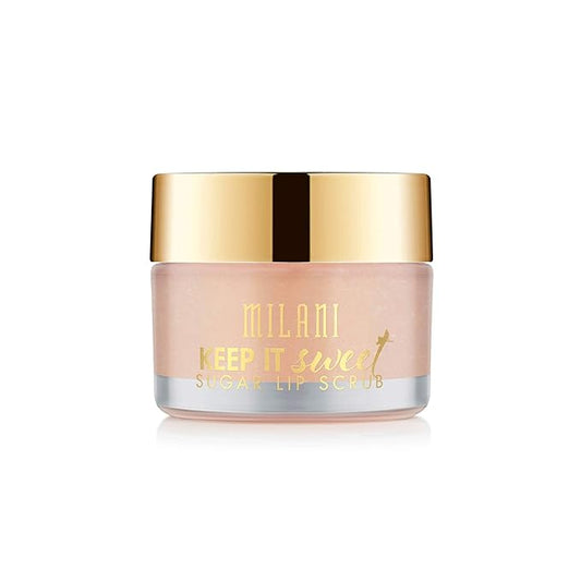 Milani Keep It Sweet Sugar Lip Scrub (0.49 Ounce) Vegan, Cruelty-Free Lip Exfoliator - Formulated with Natural Sugar Granules to Exfoliate & Smooth Lips
