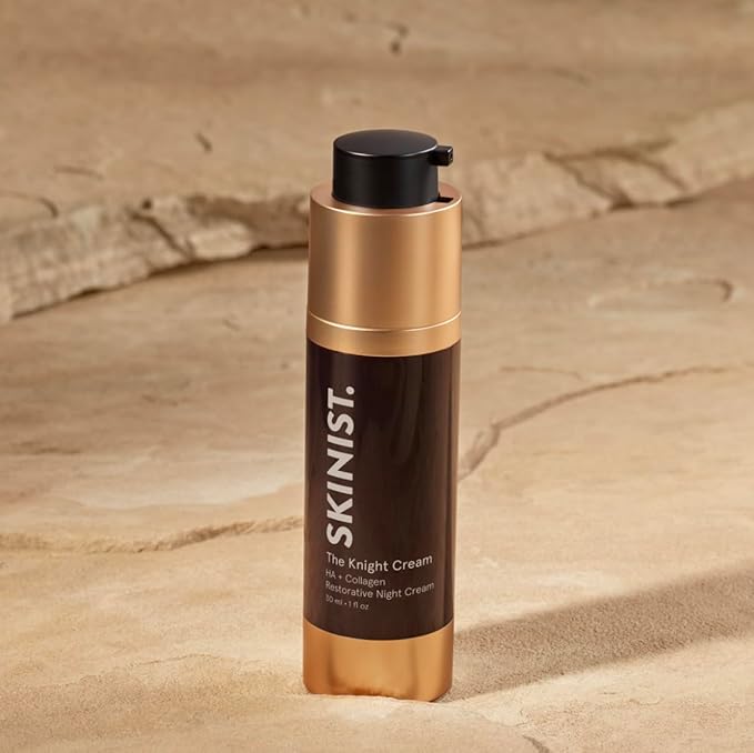 The Knight Cream – HA + Collagen Restorative Night Cream, Ultra-Hydrating & Anti-Aging Formula