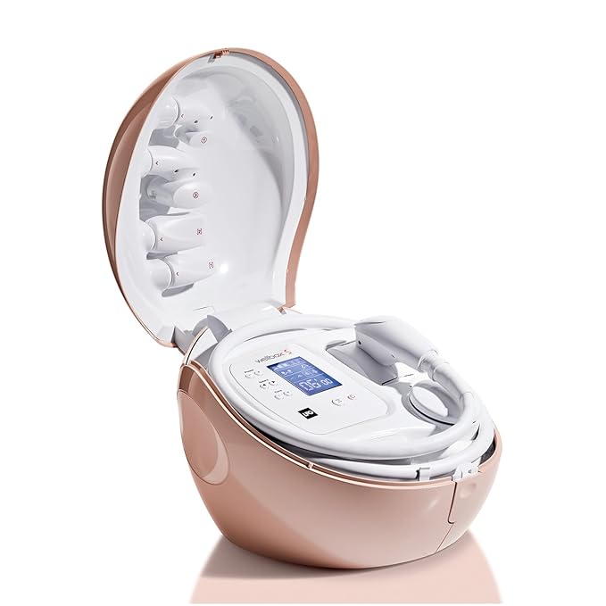 LPG - WELLBOX®[S] - Face & Body Sculpting Device - Age-defying, Toning & Cellulite Reduction Action - 100% Natural Cellular Stimulation Method - SPS+ Technology - Made in France - Beige Nude