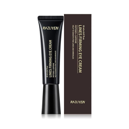 Under Eye Cream For Dark Circles, Puffiness and Wrinkles, Hyaluronic Acid + Peptide + Caffeine Eye Cream Anti Aging, Hydrating Eye Care, 20ml/0.67 fl oz