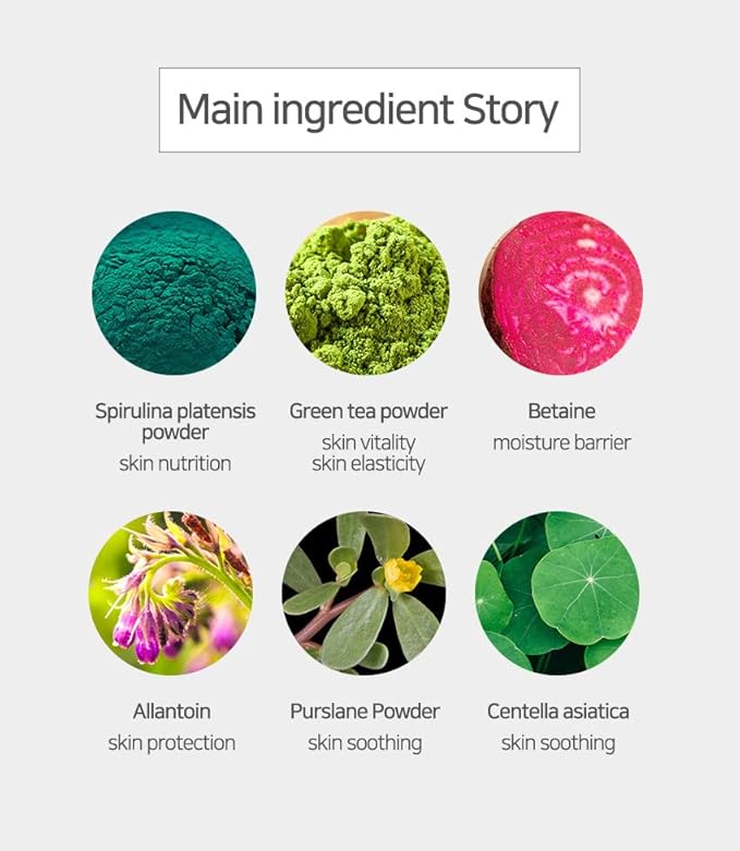 NEEDS NATURE Derma Tech Spirulina Modeling Pack 400g + Pack Tool Set