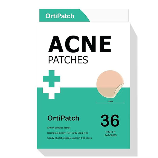 Pimple Patches for Face, Hydrocolloid Acne Patches, Absorb Zits and Blemishes, Invisible Spot Cover, Treatment for Breakouts, Acne Stickers with Salicylic Acid and Tea Tree Oil (36 Count)