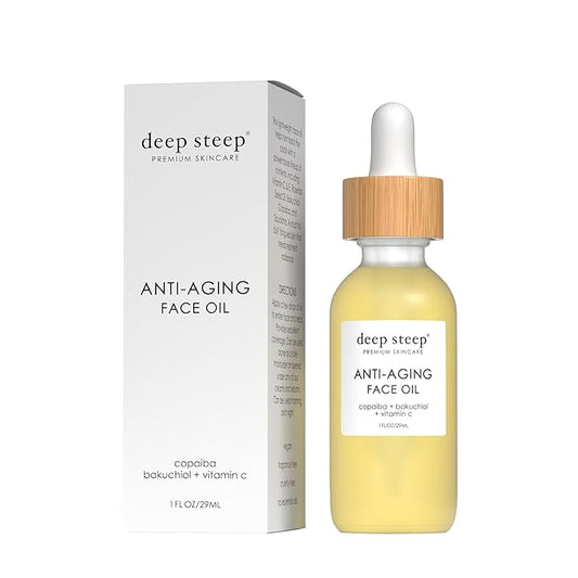 Deep Steep- Skin Care Line- Face Oils (Anti-Aging Face Oil, 1 oz)