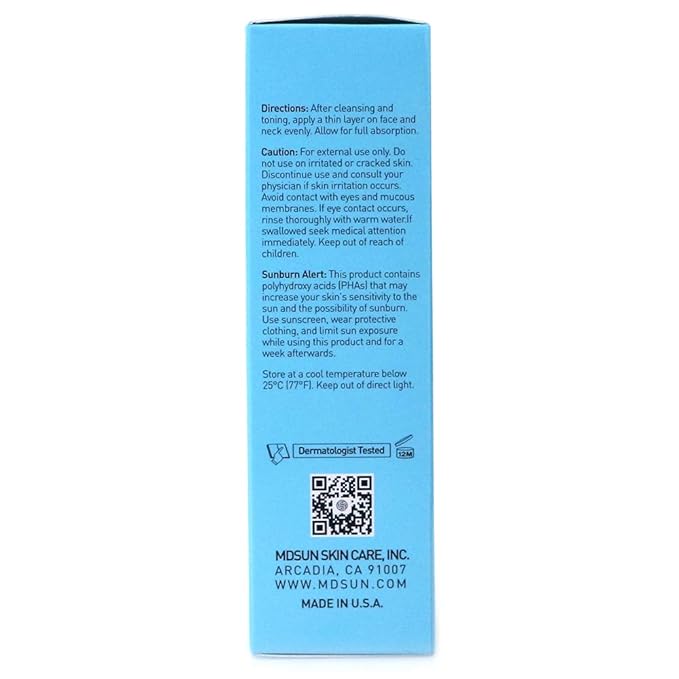 MDSUN Soothener, Face Serum Best to Revives, Calms, Neutralizes and Soothes Irritated Skin 30ML