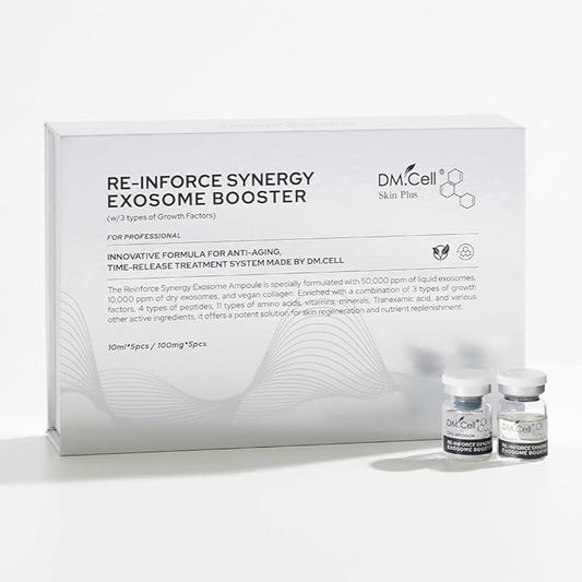 Exosome ampoule (Dry ampoule 100mg*5pcs, Liquid ampoule 5ml*5pcs) - Korean Skincare, Exosomes for skin