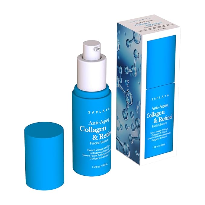 Day & Night Facial Cream Serum Moisturizing For Face Neck and Chest Cream Hydrating Deep Moisturizer Made in South Korea (Anti-Aging Collagen, Full Kit)