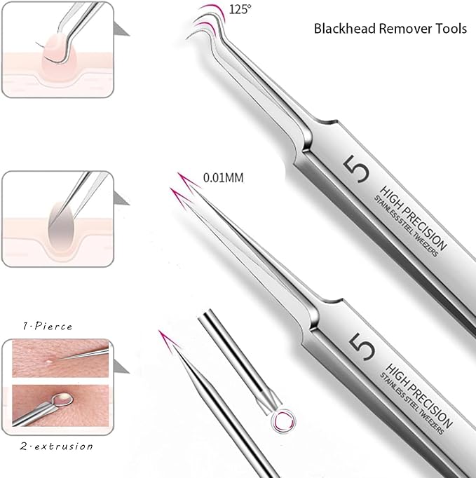 Kingsmile Facial Steamer, 3 in 1 Face Steamer for Facial,Compact NanoSteamer with Aromatherapy,Face Humidifier - Adjustable Nozzle, Warm Mist Steamer for Home SPA, Stainless Steel Skin Kit & Headband