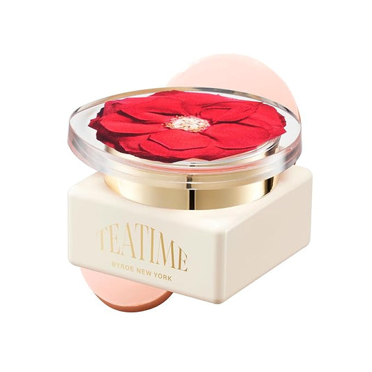 BYROE Rose Tea Eye Cream | Detoxifying Eye Treatment to Visibly Plump and Treat Dark Circles | Tighten and Fill Fine Lines with Damask Rose Flower Water and Vegan Collagen | 20ML