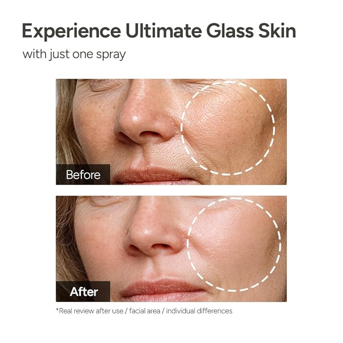 SUNGBOON EDITOR Deep Collagen Barrier Serum Mist | Real Collagen, Multi Peptides, Hydration, Wrinkle Care for Dry Skin, Wrinkles, Korean Moisturizer, Korean Skin Care, Glass Skin Mist, 3.21 fl. oz