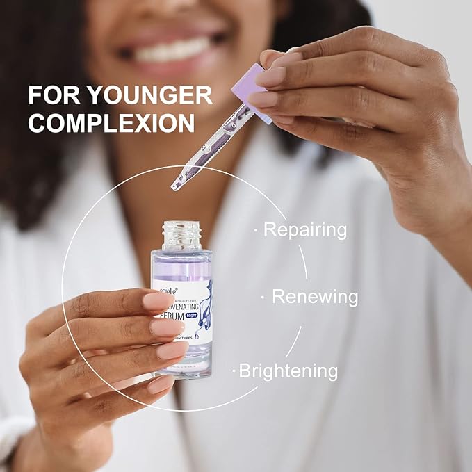 Epielle Retinol Night Serum | Repair, Renew, Brighten | Targets Fine Lines and Wrinkles | For All Skin Types | 1 Fl Oz | Korean Skincare