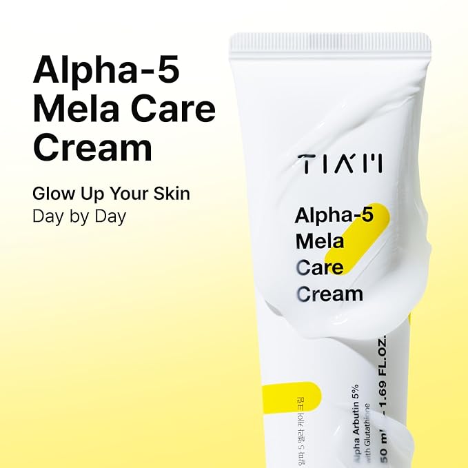 TIAM Radiance Boost Duo: Vitamin C24 Surprise Serum & Alpha-5 Mela Care Cream, Korean Skin Care Set