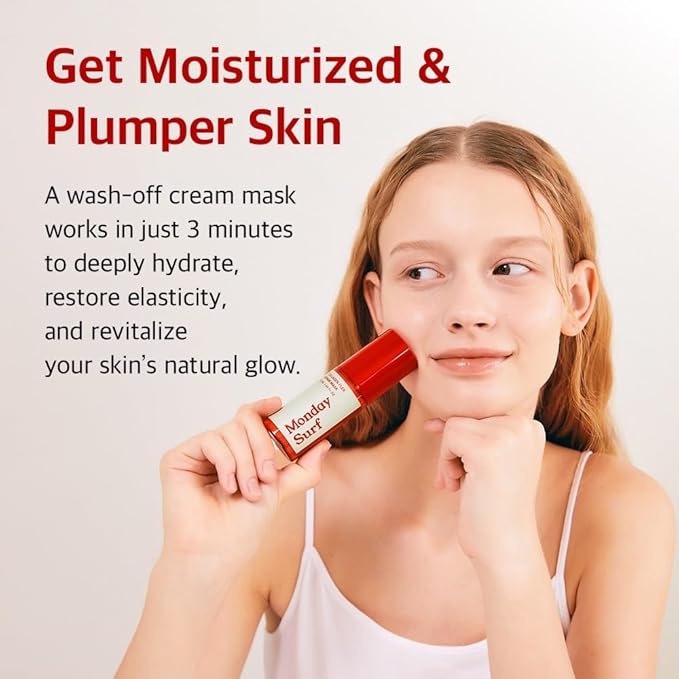 Collagen Flex Repair Mask, 20-Use Value Pack, 3-Minute Hydration & Elasticity Boost, Eco-Friendly Wash-Off Cream, Pore Minimizing & Skin Refining, Korean Skin care, 1.67 Fl Oz