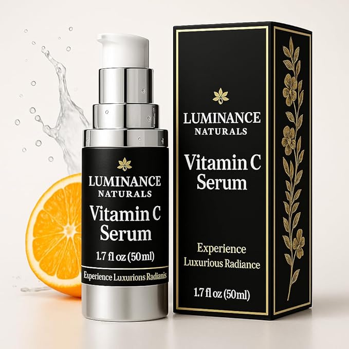 Super Vitamin C Serum for Mature Skin with Hyaluronic Acid, and Aloe Vera - Hydrating, Lifting, Face Wrinkle & Age Spot Reduction, Anti-Aging Skincare, Super C Serum (1.7 fl oz)