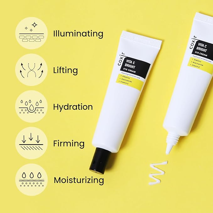 coxir ULTRA HYALURONIC CLEANSING OIL 150ml VITA C EYE CREAM 30ml