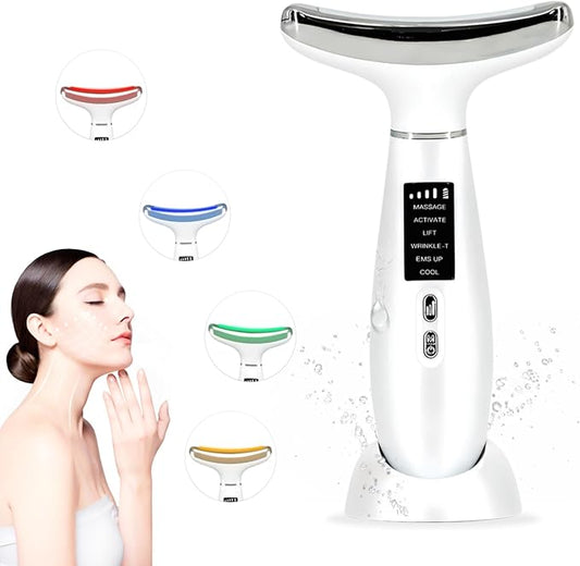 Facial and Neck Massager, Soothing and Relaxing Face Massager for Skin Care