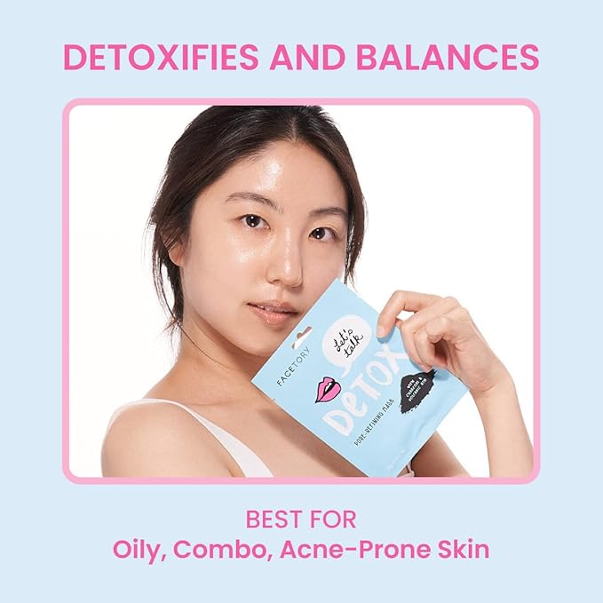 FACETORY K Beauty Face Mask Skin Care - CLASSIC 5 COLLECTION Sheet Mask Set | Natural Premium Korean Face Mask For All Skin Types - No Sulfates No Parabens (5 pc)