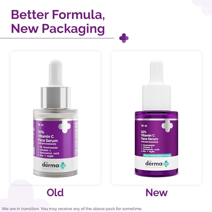 10% Vitamin C Face Serum | Helps Restore Natural Glow | Tightens Pores & Hydrates Dry, Dull Skin | Radiance Serum for All Skin Types | 1.01 Fl Oz/30ml