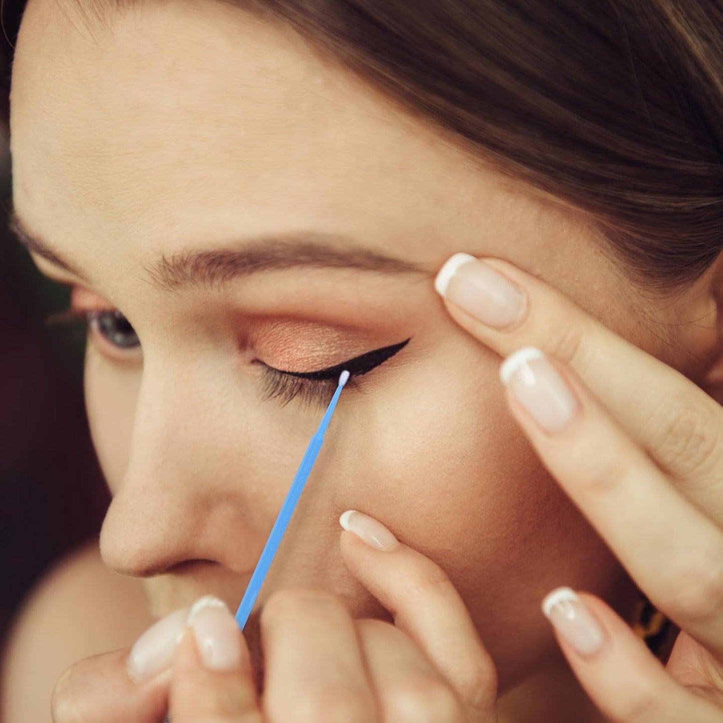 BTYMS 1000 Count Dental Applicators Microbrush Micro Swabs for Eyelash Extensions，Micro Applicators Brushes Disposable Lash Swabs Mascara Brush - 1.5mm/2mm/2.5mm