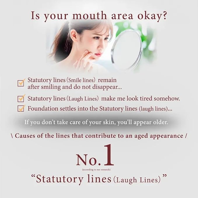 Premium Roll-On Essence 10ml – Anti-Aging Serum with Placenta, Retinol & Peptides – Targeted Care for Smile Lines & Eye Area – Easy No-Touch Application