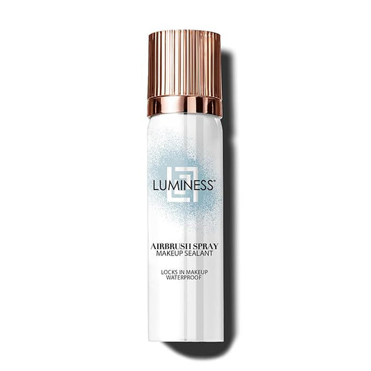 LUMINESS Waterproof Setting Spray for Makeup, Airbrush Spray Makeup Sealant (2.36 fl oz) - Long-Lasting Face Make Up Spray with Hydrating Mist Helps Control Oil & Replenishes Moisture