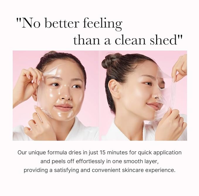 medicube Collagen Night Wrapping Peel Off Facial Mask with Jelly Brush