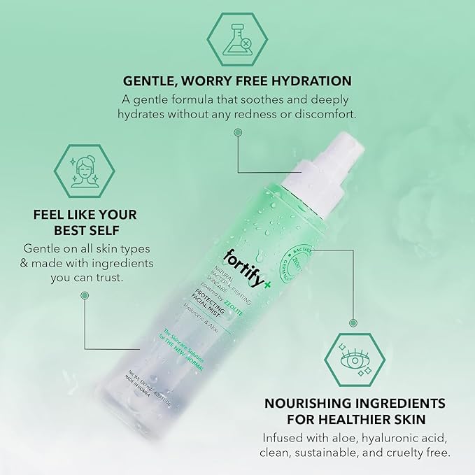 9-in-1 Korean Facial Mist Spray with Hyaluronic Acid & Aloe Vera - Anti-Aging & Hydrating - Dermatologist Tested, Fragrance-Free - All Skin Types, Clean Beauty - 130ML/4.39 FlOz