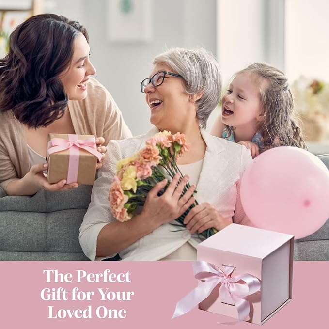 Jar of Smiles, Joyful Messages to Brighten Your Day, 30 Quote Cards, Gift for Mom, Daughter, Granddaughter and Friends with Unique Gift Box