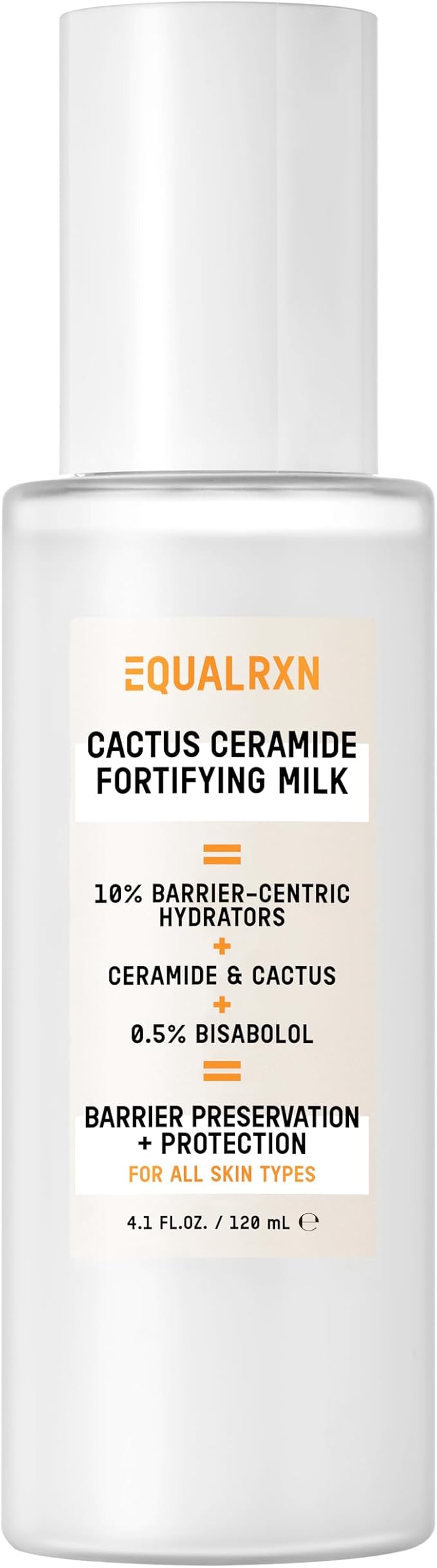 Cactus Ceramide Fortifying Milk | Calm & Hydrate & Reinforce Facial Toner | Relief Dry with ceramide NP & 0.5% Bisabolol | 10% Barrier-Centric Hydrates Toner for Sensitive & Dry Skin