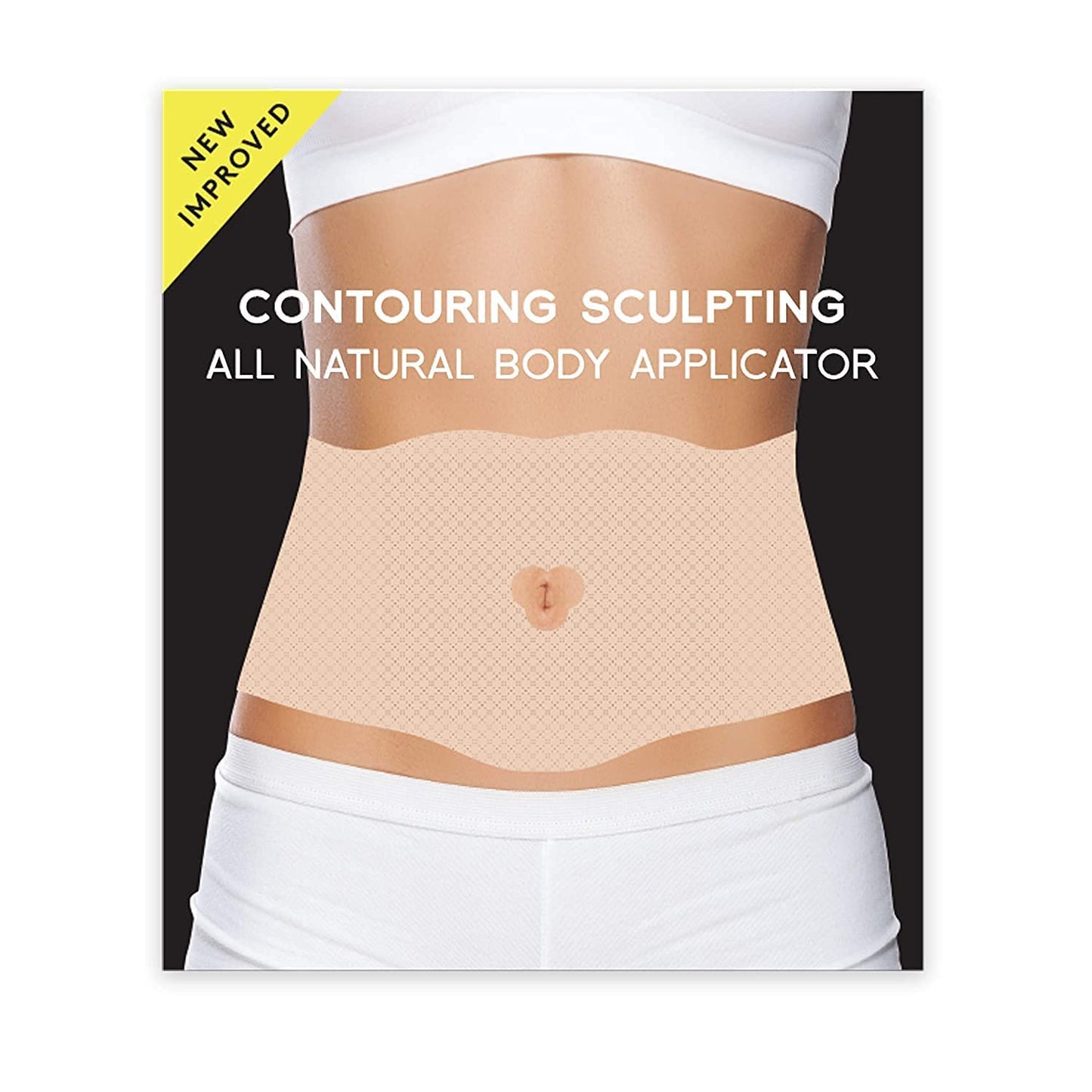 All Natural Moisturizing Body Applicator Wrap – Easy to Use Body Wrap -Anti Cellulite Solution- Firming Toning Tummy Wrap (12 applicators)