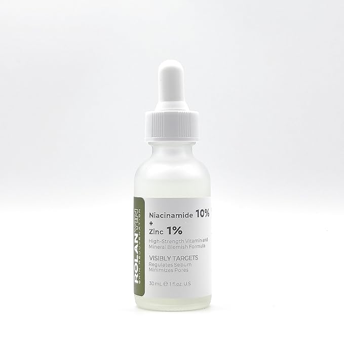 ROLANYIN Niacinamide 10% + Zinc 1% Facial Serum for Oil Control and Pore Minimizing Blemish Treatment Hydrating Soothing Anti Aging and Nourishing Formula Skin Care