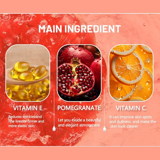 Pomegranate Vitamin E Eye Cream Anti-Aging Firming Anti-Wrinkle Under Eye Skin 20g / 0.85fl.oz