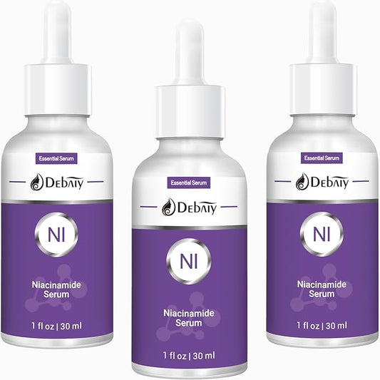 3 Pack Niacinamide Serum with Ceramide for Face Moisturizing Inhibits Melanin & Restore Skin Natural, Anti-Aging and Shrinks Pores (1Fl.Oz / 30ml)