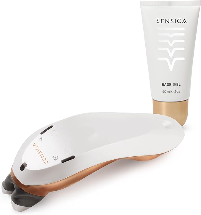 Sensilift Anti-Aging Radio Frequency Skin Tightening Device | Clinically Proven Collagen Boosting Technology for Wrinkle Reduction and Face Lifting | Non-Invasive, Professional Face & Neck Treatment
