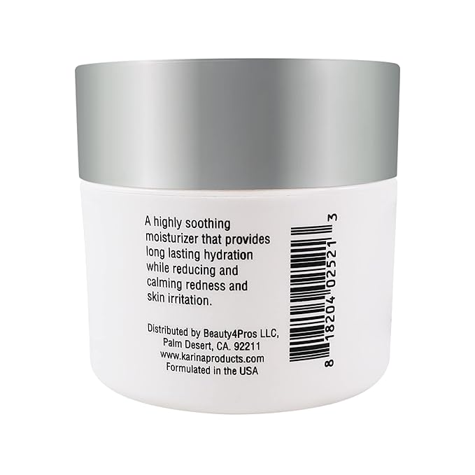 Karina Skincare - Day and Night IntensiveMoisturizer - Soothing Cream - Helps Calm and Restore - Vitamin E - Designed For All Skin Types - 2oz