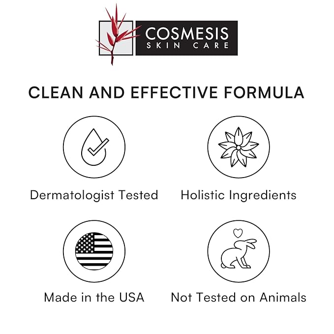 Cosmesis Under Eye Rescue Cream: Minimizes Puffiness, Fights Aging & Environmental Damage with Antioxidant Tea Blend, 0.5 oz (15g)