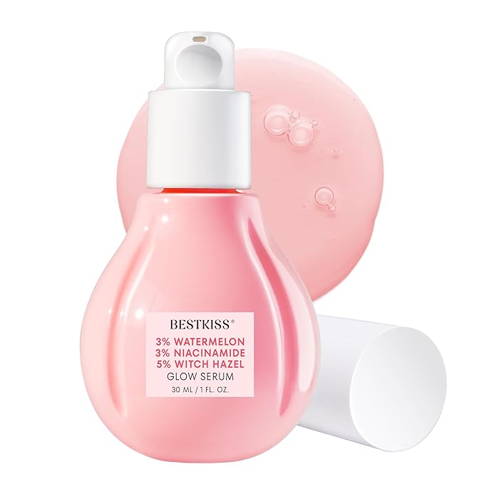 Dark Spot Remover for Face: 3% Watermelon 3% Niacinamide 5% Witch Hazel Dark Spot Correcting Glow Serum with Aloe Vera Centella Asiatica Hyaluronic Acid - Paraben Fragrance Cruelty Free 30mL