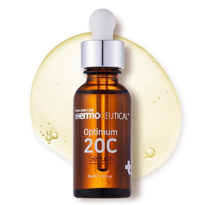tHermoCEUTICAL Optimum 20C Serum - Pure Vitamin C Serum Enrichment, Radiance Boost, Even Skin Tone, Enhances Elasticity, Luminosity, Rapid Absorption, Irritation-Free, 1.05 fl. oz