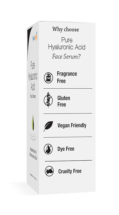 Hyalogic Pure Hyaluronic Acid Serum for Face - Hydrating, Non-Greasy, Fragrance-Free, 0.47 Ounce