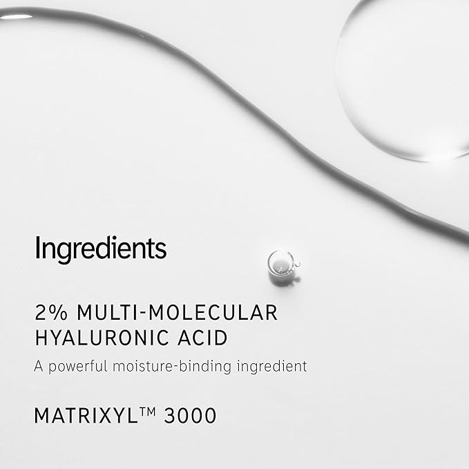 The INKEY List Hyaluronic Acid Serum, Hydrate Multiple Layers of Dry Skin, Plump and Smooth Fine Lines and Wrinkles, 1.0 fl oz