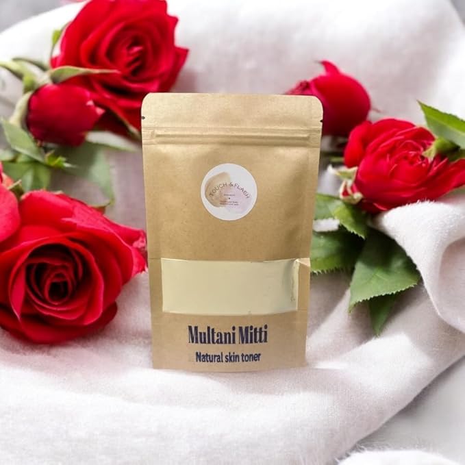 Multani Mitti Natural Skin Toner Earth Clay 100% Pure Bentonite Clay Cleanse The Skin | Helps Removing Dead Skin Cells | Supports Blood Circulation