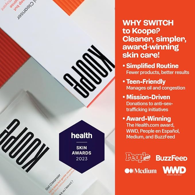 Koope Middleweight Face Cream, Moisturizer For All Skin Types, Balanced Hydration with Hyaluronic Acid, Baobab Oil, Anti-Pollution Shield, Free of Parabens, Sulphates & Fragrances, Vegan, 1.69 FL OZ