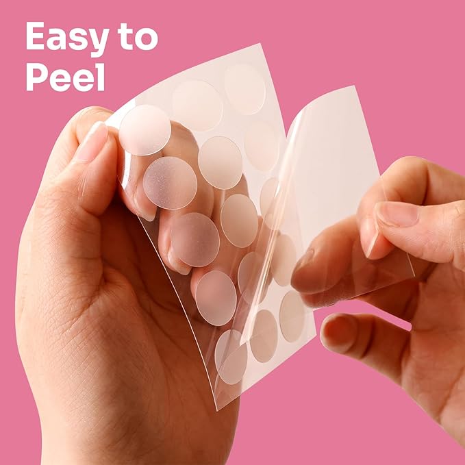 Conkote Hydrocolloid Acne Pimple Patches, 15mm Large Pimple Patches to Absorb Acne Secretions for Face and Skin, 45 Counts