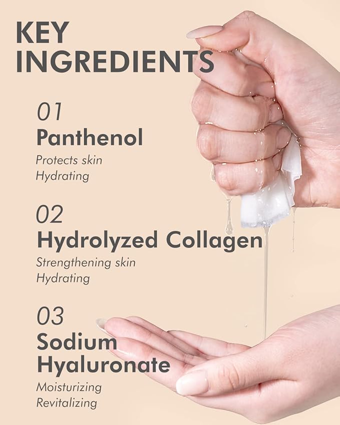 DERMAL 32 Combo Pack Collagen Essence Korean Face Mask - Hydrating & Soothing Facial Mask with Panthenol - Hypoallergenic Self Care Sheet Mask for All Skin Types - Natural Home Spa Treatment Masks