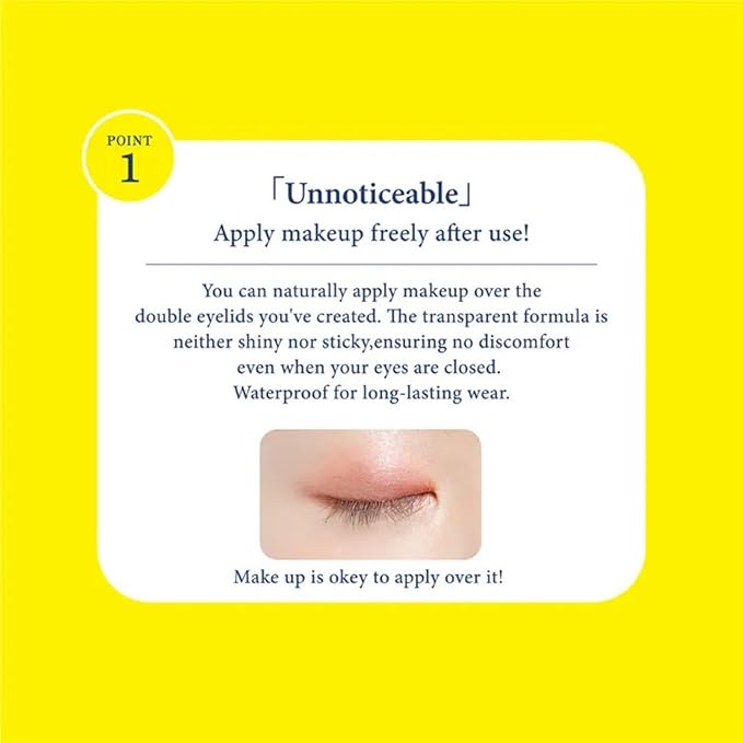 PRO MEANS-Ⅲ ACOS Eyelid Tape 5ml – Invisible Double Eyelid Glue with Collagen & Placenta for Hooded or Drooping Eyelids