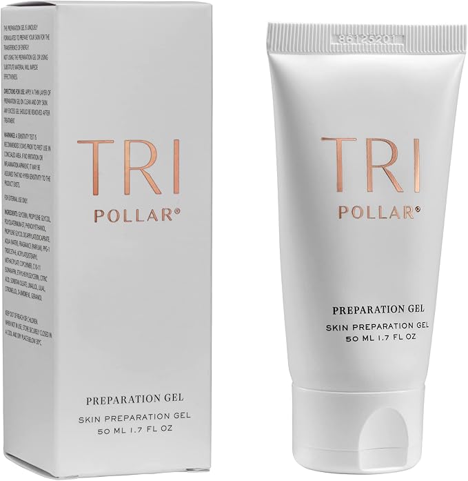 TriPollar Stop Preparation Gel 50ml - High Radio Frequency Skin Tightening Facial Machine Gel - Professional Home RF Anti-Aging Formula - Compatible Stop Devices - FDA Cleared