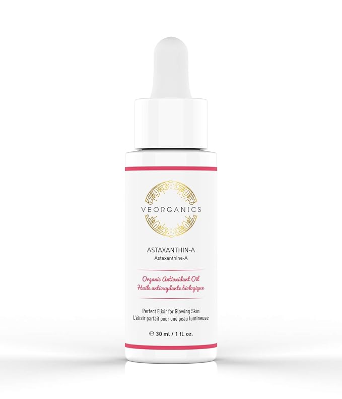 Astaxanthin-A Organic Facial Oil - Face Moisturizer - Face Moisturizer for Women - Face Oil for Women - Skin Oil for Face - Organic Skin Care